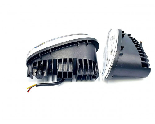 Комплект протитуманних LED фар AllLight для Daewoo 5 лінз 50W 2 шт Комплект протитуманних LED фар AllLight для Daewoo 5 лінз 50W 2 шт