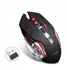 Миша бездротова ігрова з підсвічуванням Sundy Q13 Black (528)