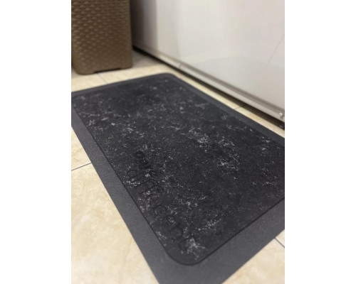 Килимок суперпоглинаючий Homy 89х59 см Сіро-чорний (C051225)