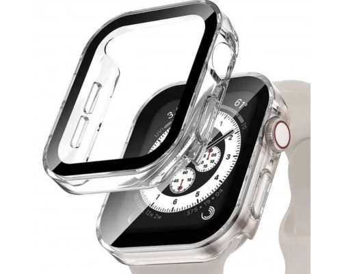 Захисний чохол зі склом Choice 2 для Apple Watch 44 мм Прозорий Захисний чохол зі склом Choice 2 для Apple Watch 44 мм Прозорий