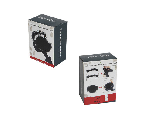 Змінна насадка для чищення груп кавомашини Choxila 11855 5.1 см Чорний (2640258227)