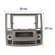 Перехідний штатний комплект з проводкою Lesko 9" для Infiniti FX35 FX45 2007-2009 + canbus (11951-71568)
