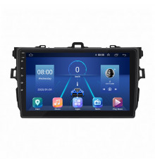 Штатна магнітола 9" Lesko для Toyota Corolla X (E140, E150) 2006-2012 6/128Gb 4G Wi-Fi GPS Top Toyota