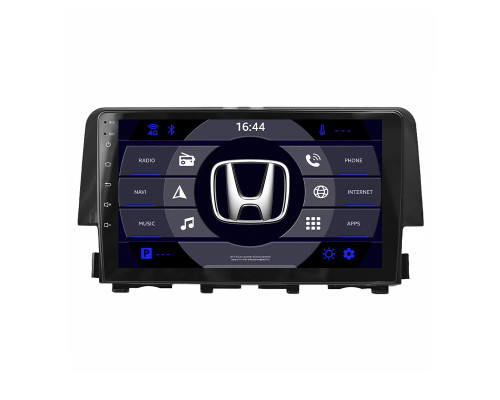 Штатна автомагнітола Lesko для авто Honda Civic (2016+) 9" 1/16 Штатна автомагнітола Lesko для авто Honda Civic (2016+) 9" 1/16