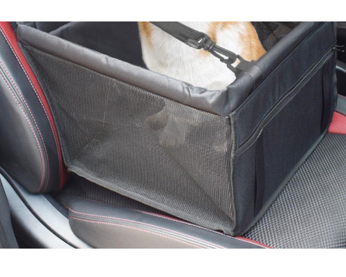 Органайзер сумка на сидіння в авто для тварин Icar 40х33х24 см Чорний (С051341)