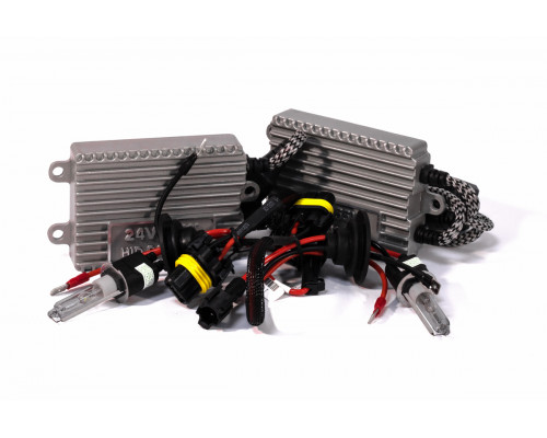 Комплект ксенону КВАНТ PRO H3 ceramic 4300К 24v з блоками AC Комплект ксенону КВАНТ PRO H3 ceramic 4300К 24v з блоками AC