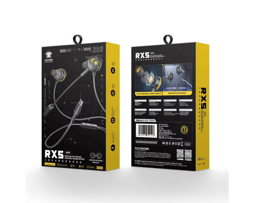 Ігрові кіберспортивні навушники Plextone RX5 Black Ігрові кіберспортивні навушники Plextone RX5 Black