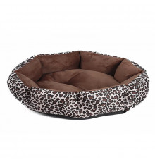 Лежак круглий Lesko SY-2022-1208-97 L Leopard (11065-76091)
