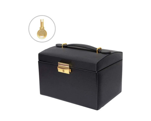 Скринька для прикрас Casegrace SP-01111 17х12 см Black 12183-83887