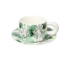 Кавовий набір Qinglan Ruomeng 250 мл White-Green 13151-83890