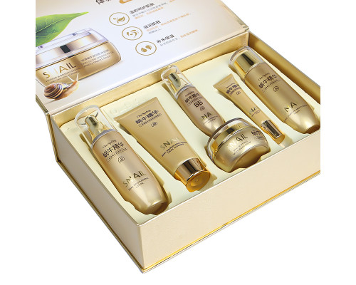 Набір по догляду за обличчям BIOAQUA Snail RepairBrightening One Spiring з равликом муцином 6 шт (3950-11509) Набір по догляду за обличчям BIOAQUA Snail RepairBrightening One Spiring з равликом муцином 6 шт (3950-11509)