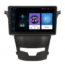 Штатна магнітола 9" Lesko для SsangYong Korando III Рестайлінг 2013-2017 1/16Gb Wi-Fi GPS Base Санг Йонг