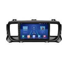 Штатна магнітола Lesko для Citroen Jumpy III 2016-н.в. 9" 6/128Gb 4G Wi-Fi GPS Top (9417-62219)