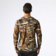 Тактичний лонгслів Lesko A659 2XL Camouflage CP Зелений (4254-75766)