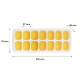 Силіконова форма cumenss AI-814 Cube 14 Yellow для льоду
