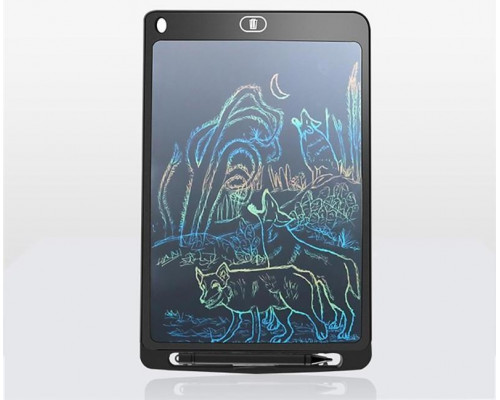Кольоровий графічний планшет для малювання Psheko Writing Tablet 12" Black (PH050639) Кольоровий графічний планшет для малювання Psheko Writing Tablet 12" Black (PH050639)