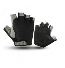 Велорукавички без пальців Rogtyo ХL Black (6353765514)