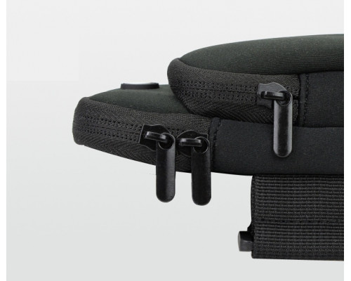 Сумка для бігу - чохол на руку JEEF 18 х 9.5 см з 2 кишенями Чорний (RT050664)