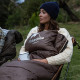 Туристичний спальний мішок в чохлі Naturehike U350 Brown