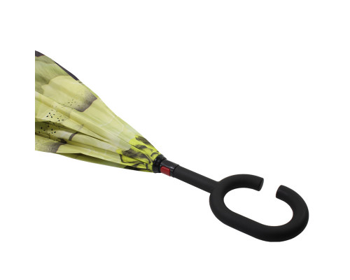 Парасолька зворотного додавання Up-Brella Біла Гарденія (2907-13251) Парасолька зворотного додавання Up-Brella Біла Гарденія (2907-13251)
