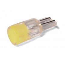 Світлодіодна лампа StarLight T10 1 діод СОВ 12V 0.5W WHITE прозорий цоколь