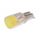 Світлодіодна лампа StarLight T10 1 діод СОВ 12V 0.5W WHITE прозорий цоколь