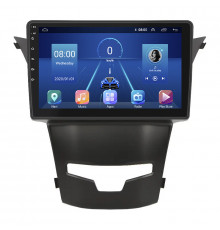 Штатна магнітола Lesko 9" для SsangYong Korando III Рестайлінг 2013-2017 6/128Gb 4G Wi-Fi GPS Top (12010-73054)