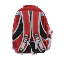 Рюкзак-перенесення Taotaopets 253304 Panoramic Red 35х25х42cm з ілюмінатором