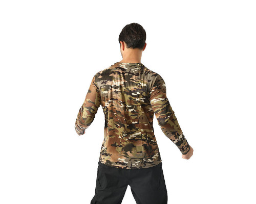 Тактичний лонгслів No Brand A659 S Camouflage CP Зелений (4254-75770)