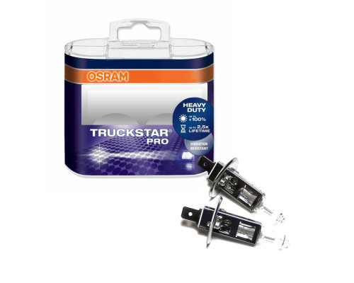 Автолампа OSRAM 64155TSP H1 70W 24V P14.5S 10X2 HardDuopet Автолампа OSRAM 64155TSP H1 70W 24V P14.5S 10X2 HardDuopet