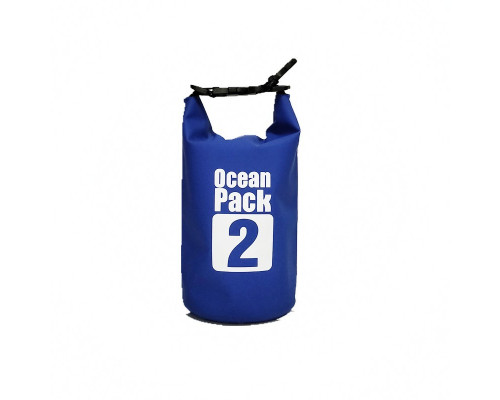 Водонепроникна сумка рюкзак гермішок Ocean Pack 2 л Blue (5535523511) Водонепроникна сумка рюкзак гермішок Ocean Pack 2 л Blue (5535523511)