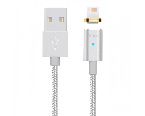 Кабель магнітний Hoco U16 Lightning Silver (3101-9246) Кабель магнітний Hoco U16 Lightning Silver (3101-9246)