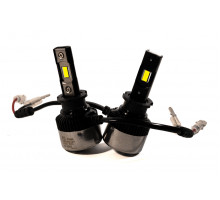 Комплект LED ламп HeadLight FocusV H3 (Pk22s) 40W 12V з активним охолодженням