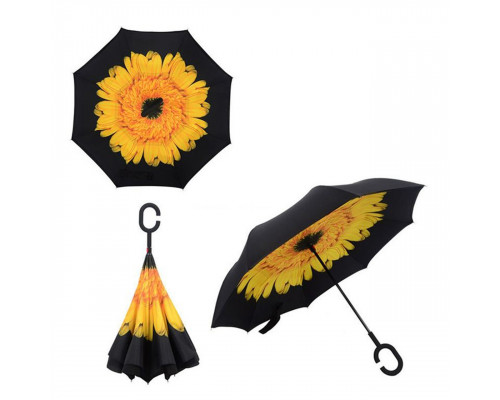 Розумна парасолька Up-Brella Жовта Квітка (2907-7783) Розумна парасолька Up-Brella Жовта Квітка (2907-7783)