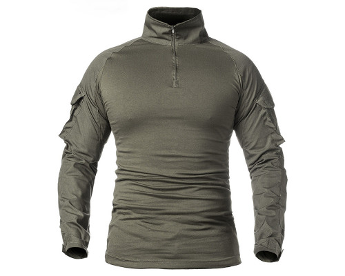 Сорочка мілітарі Lesko A655 XXL (38 р.) Темно-зелений (4256-12525) Сорочка мілітарі Lesko A655 XXL (38 р.) Темно-зелений (4256-12525)