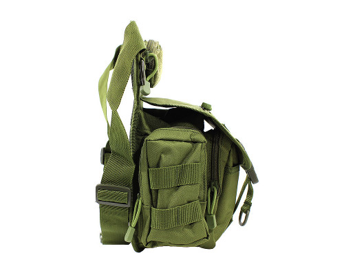 Сумка тактична на стегно Aokali Outdoor A90 30х22 см Green Сумка тактична на стегно Aokali Outdoor A90 30х22 см Green