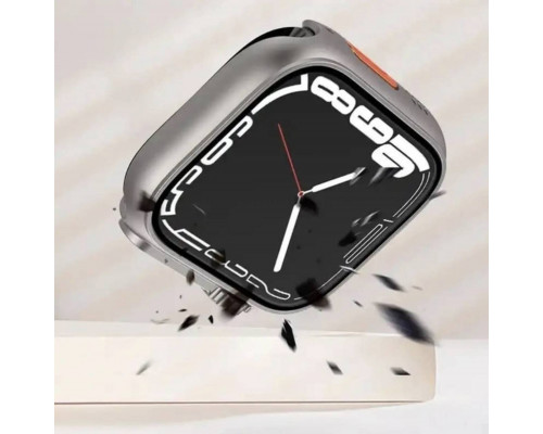 Захисний чохол із захисним склом Choice 3 для Apple Watch 44 мм у стилі Ultra Gray Захисний чохол із захисним склом Choice 3 для Apple Watch 44 мм у стилі Ultra Gray