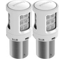 Автолампа діоди PHILIPS 11498ULRX2 P21W LED 12 X2 Red