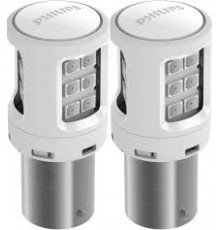 Автолампа діоди PHILIPS 11498ULRX2 P21W LED 12 X2 Red