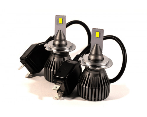 Комплект LED ламп HeadLight F1X H7 (PX26d) 52W 12V 8400Lm з активним охолодженням (збільшена світловіддача) Комплект LED ламп HeadLight F1X H7 (PX26d) 52W 12V 8400Lm з активним охолодженням (збільшена світловіддача)
