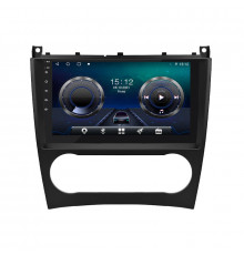 Штатна магнітола Lesko Mercedes-Benz C-Клас II W203 Рестайлінг 2004-2008 9" 4/64Gb/ 4G/ Wi-Fi/ CarPlay (9604-34716)