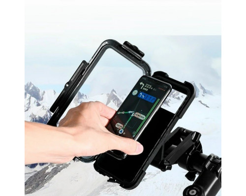 Велоутримувач для телефону Bicycle Gear Phone Holder Black (17050493) Велоутримувач для телефону Bicycle Gear Phone Holder Black (17050493)