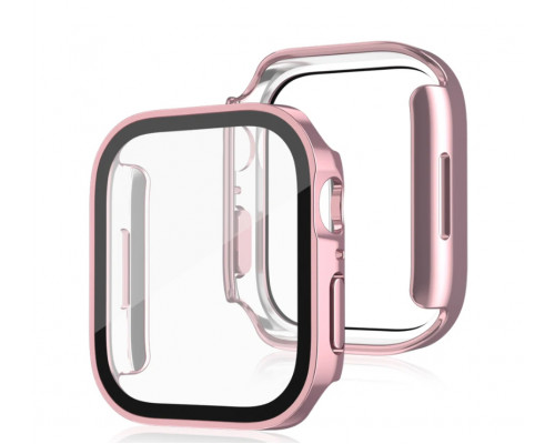 Захисний чохол зі склом Choice 2 для Apple Watch 45 мм Рожевий Захисний чохол зі склом Choice 2 для Apple Watch 45 мм Рожевий