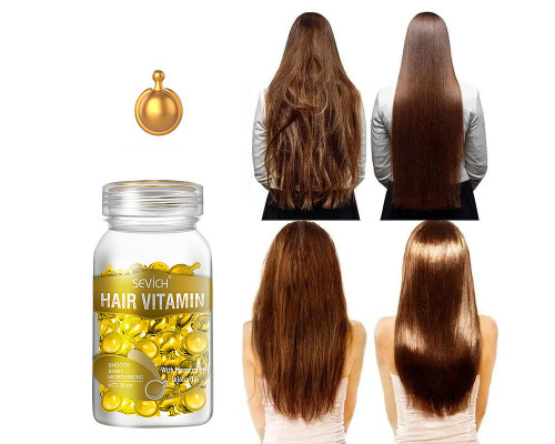 Капсули для ламкого та пористого волосся Sevich Hair Vitamin золоті 30 шт Капсули для ламкого та пористого волосся Sevich Hair Vitamin золоті 30 шт