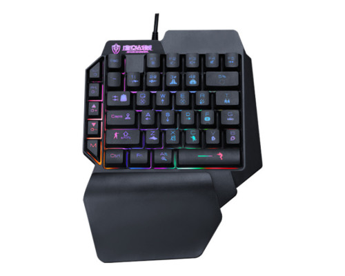 Ігрова провідна клавіатура з підсвічуванням Sundy PUBG Mobile Keyboard G01 USB Black Ігрова провідна клавіатура з підсвічуванням Sundy PUBG Mobile Keyboard G01 USB Black