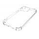 Силіконовий протиударний чохол панель + скло 9Н на Iphone 13 mini Case із захистом камери прозорий (543525645355)