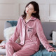 Комплект жіночої піжами Lesko CK-505 Pink 2XL
