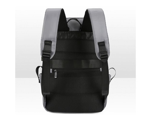 Рюкзак міський No Brand SK-6012 43х27 см Gray 12654-84501