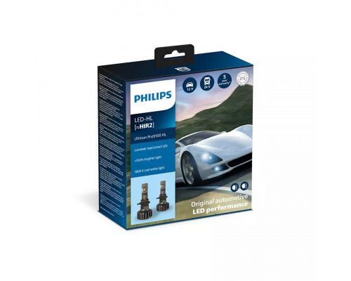 Комплект світлодіодних ламп Philips HIR2 11012U91X2 LED Ultinon Pro9100 12/24V 2 штуки Комплект світлодіодних ламп Philips HIR2 11012U91X2 LED Ultinon Pro9100 12/24V 2 штуки