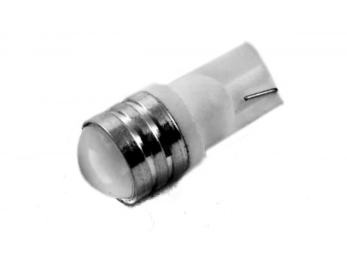 Світлодіодна лампа AllLight T10 1 діод LAS 2W W2, 1x9, 5d 12V з лінзою Світлодіодна лампа AllLight T10 1 діод LAS 2W W2, 1x9, 5d 12V з лінзою